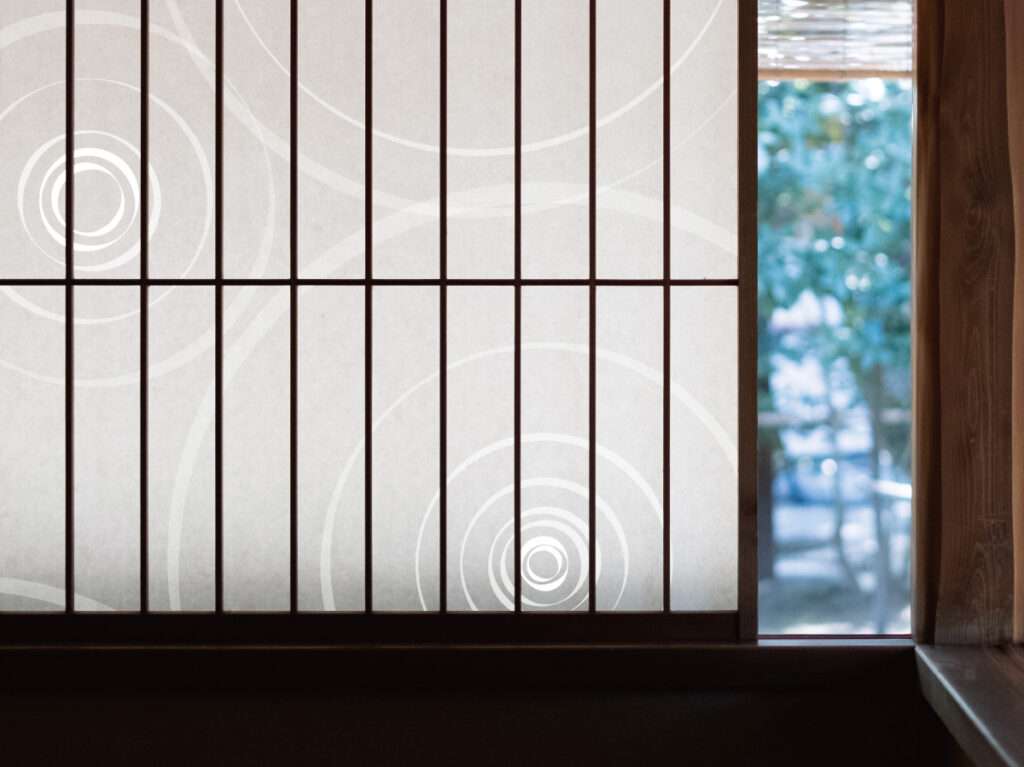 Harokkaのデザイン障子紙・光と白の障子紙Blanche（ブランシュ）