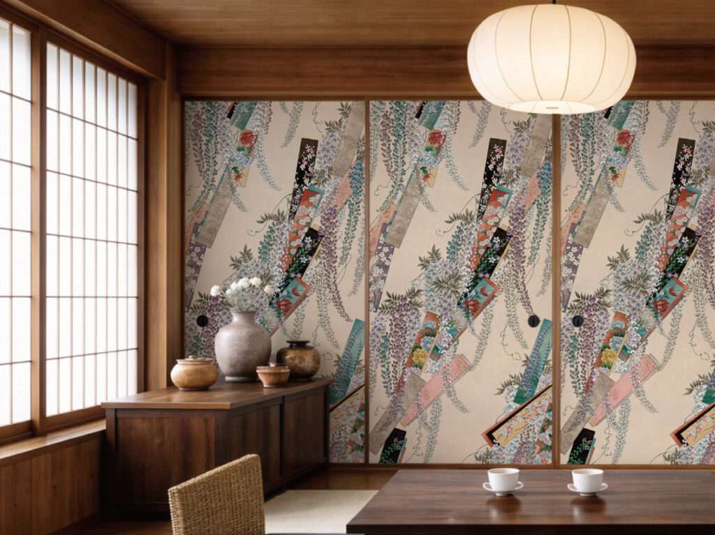 お部屋の運気アップ！和柄に込められた意味・藤の意味